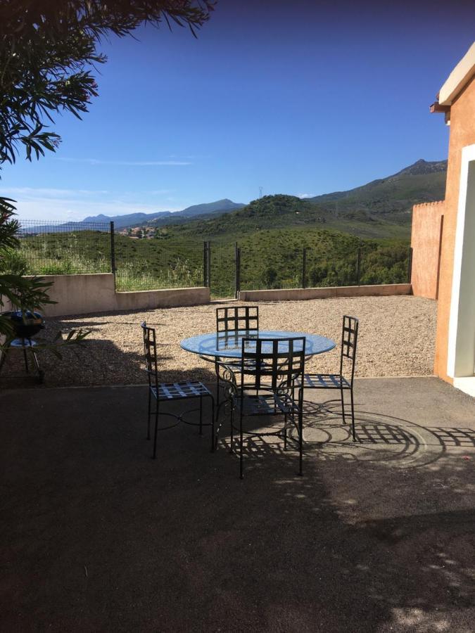 Tres Jolie Mini Villa Douillette Avec Vue Sur Montagne Biguglia  Exterior foto