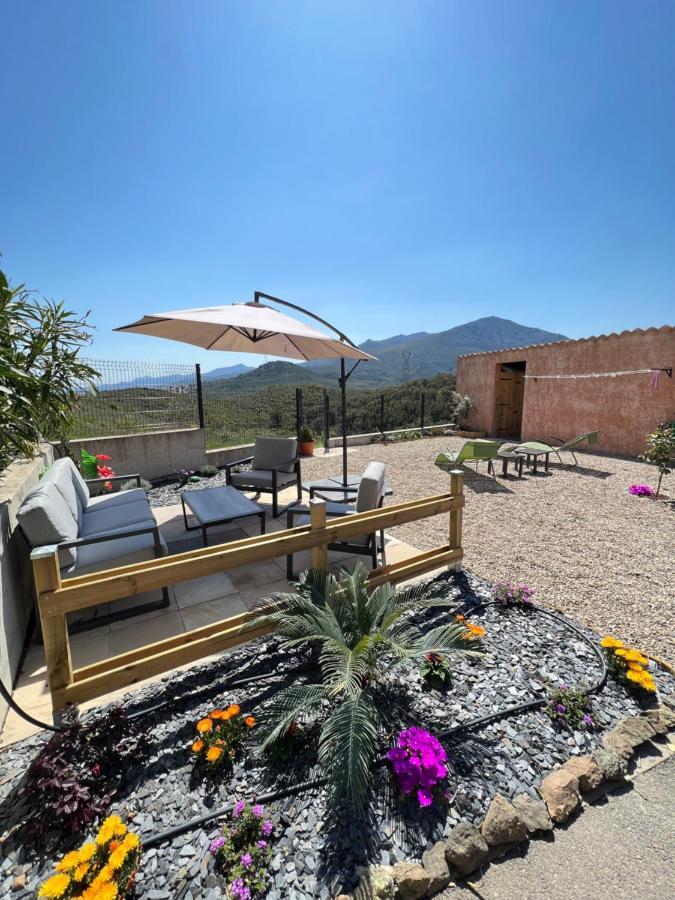 Tres Jolie Mini Villa Douillette Avec Vue Sur Montagne Biguglia  Exterior foto